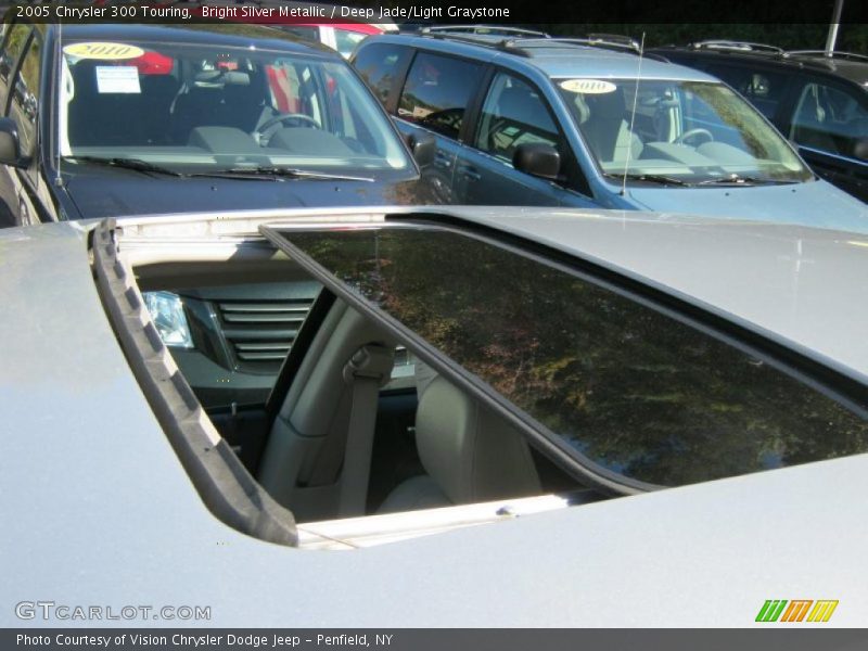 Bright Silver Metallic / Deep Jade/Light Graystone 2005 Chrysler 300 Touring