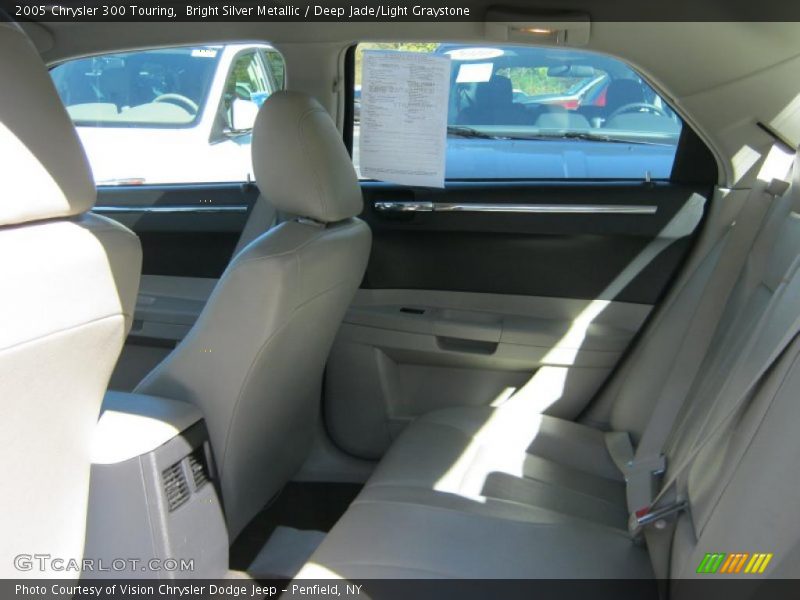 Bright Silver Metallic / Deep Jade/Light Graystone 2005 Chrysler 300 Touring