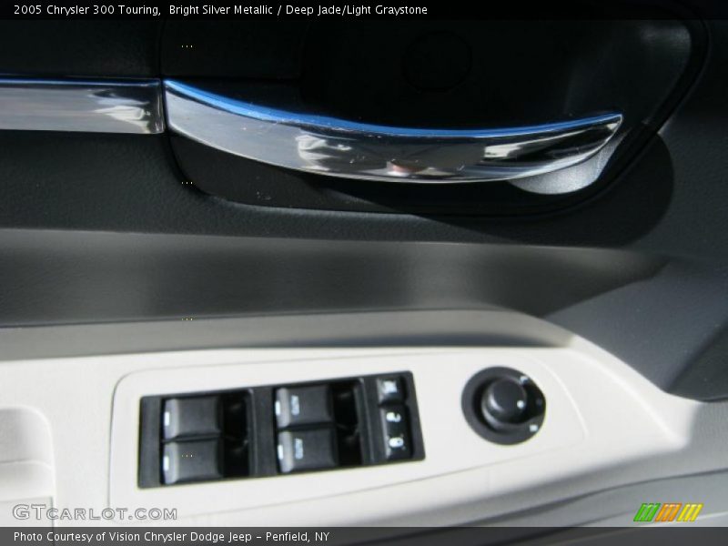 Bright Silver Metallic / Deep Jade/Light Graystone 2005 Chrysler 300 Touring