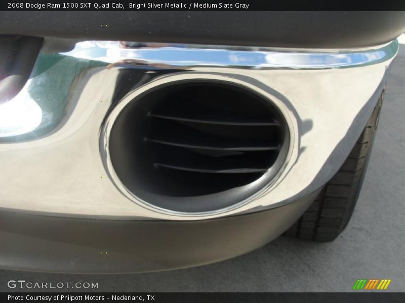 Bright Silver Metallic / Medium Slate Gray 2008 Dodge Ram 1500 SXT Quad Cab