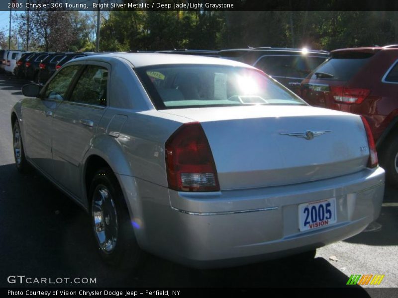 Bright Silver Metallic / Deep Jade/Light Graystone 2005 Chrysler 300 Touring