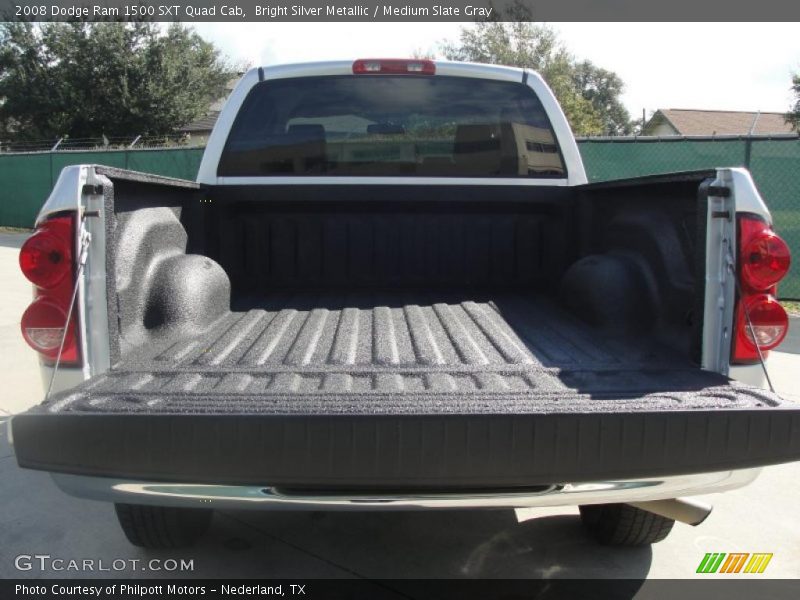 Bright Silver Metallic / Medium Slate Gray 2008 Dodge Ram 1500 SXT Quad Cab