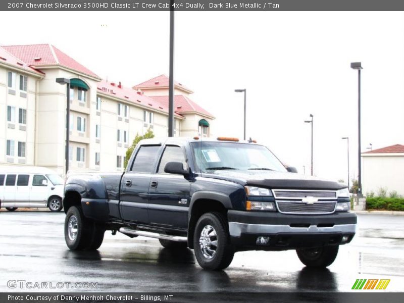  2007 Silverado 3500HD Classic LT Crew Cab 4x4 Dually Dark Blue Metallic