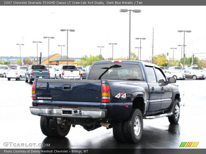  2007 Silverado 3500HD Classic LT Crew Cab 4x4 Dually Dark Blue Metallic