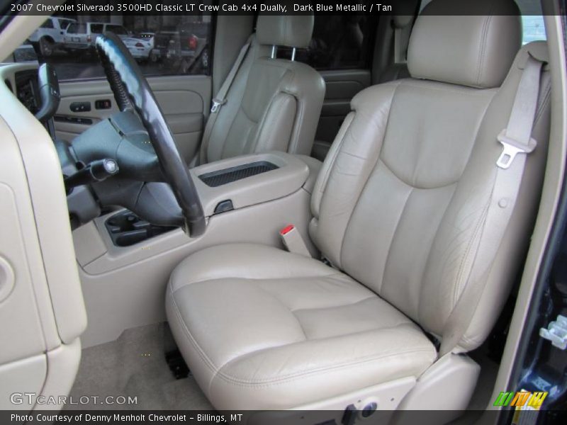  2007 Silverado 3500HD Classic LT Crew Cab 4x4 Dually Tan Interior