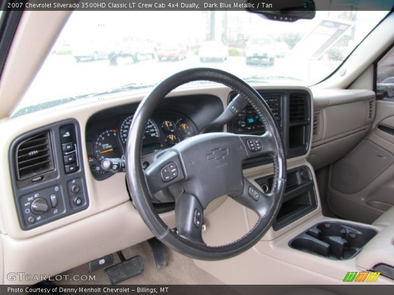 2007 Silverado 3500HD Classic LT Crew Cab 4x4 Dually Tan Interior