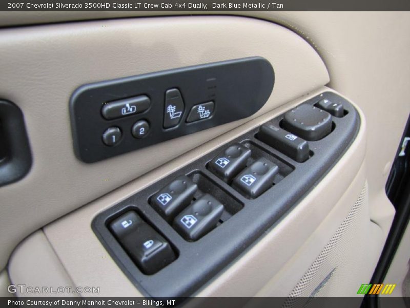 Controls of 2007 Silverado 3500HD Classic LT Crew Cab 4x4 Dually
