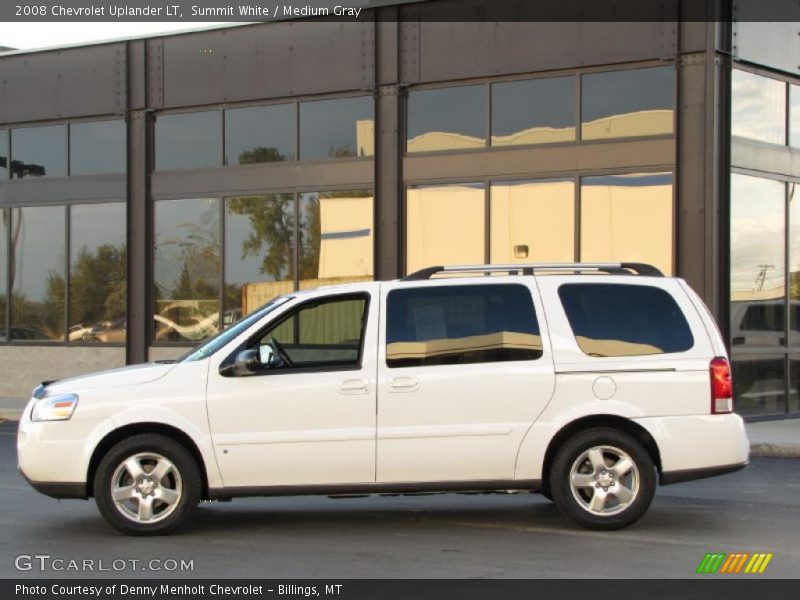 Summit White / Medium Gray 2008 Chevrolet Uplander LT