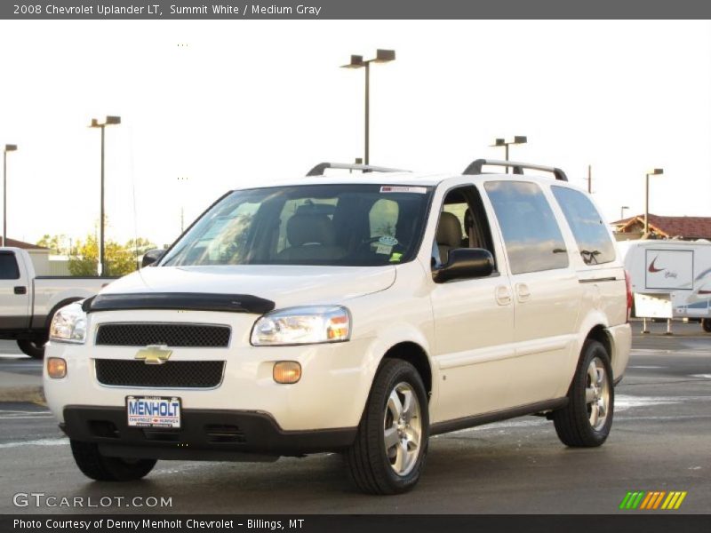 Summit White / Medium Gray 2008 Chevrolet Uplander LT