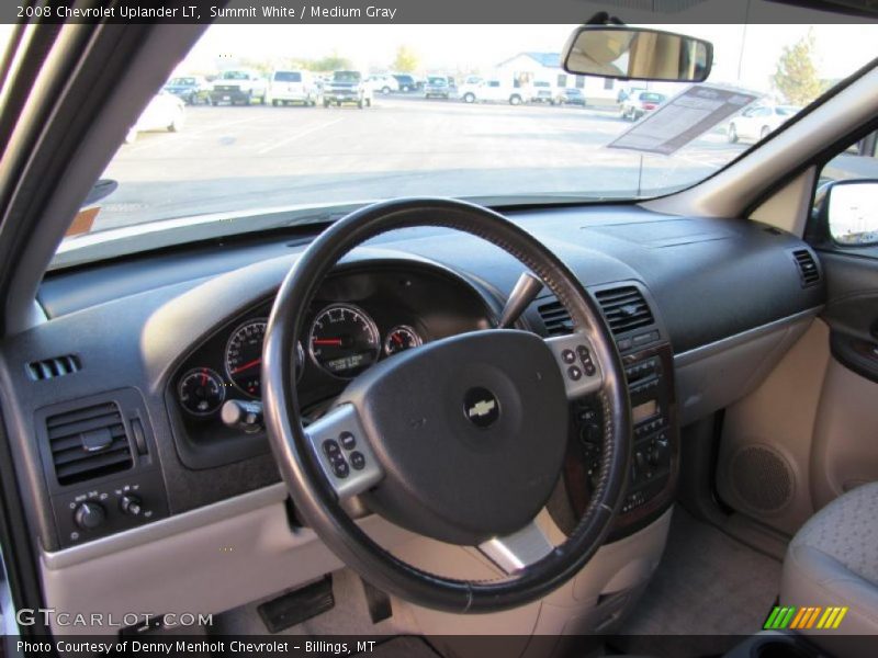 Summit White / Medium Gray 2008 Chevrolet Uplander LT