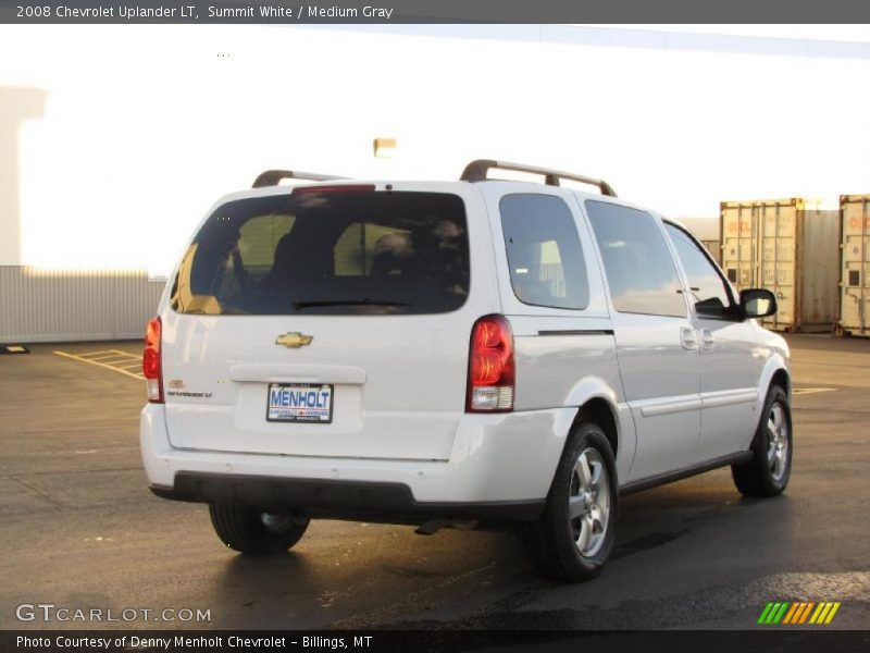 Summit White / Medium Gray 2008 Chevrolet Uplander LT
