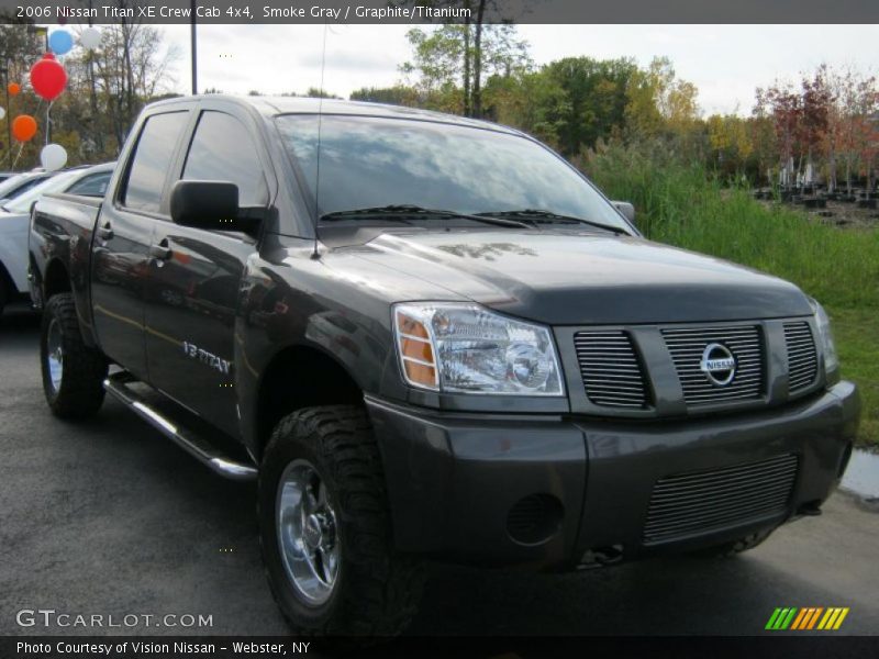 Smoke Gray / Graphite/Titanium 2006 Nissan Titan XE Crew Cab 4x4