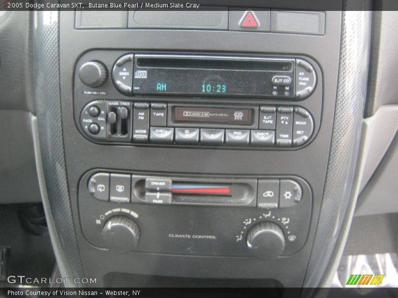 Butane Blue Pearl / Medium Slate Gray 2005 Dodge Caravan SXT