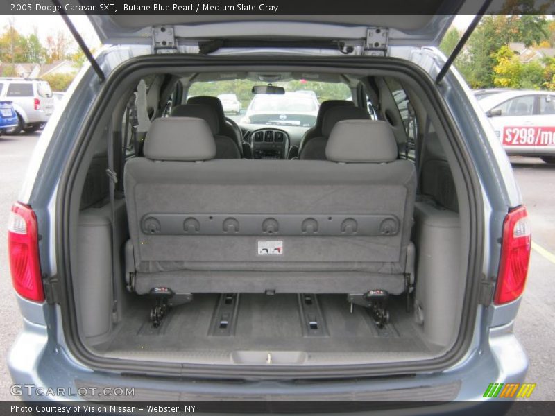 Butane Blue Pearl / Medium Slate Gray 2005 Dodge Caravan SXT