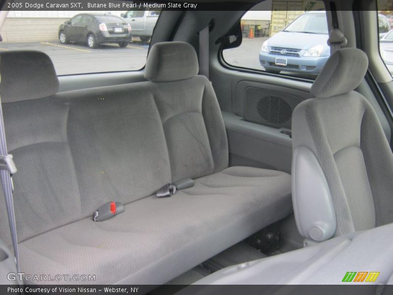 Butane Blue Pearl / Medium Slate Gray 2005 Dodge Caravan SXT