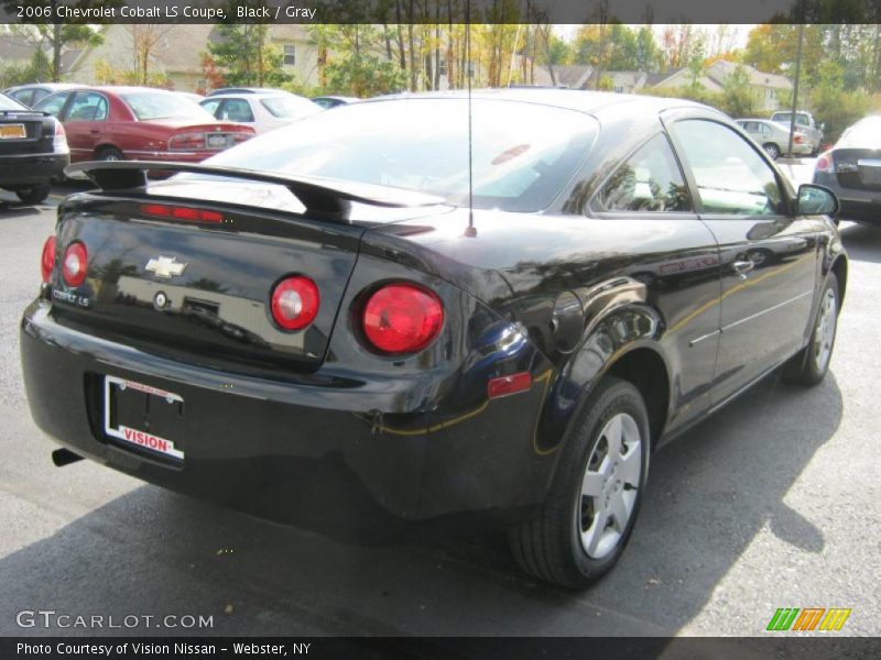 Black / Gray 2006 Chevrolet Cobalt LS Coupe
