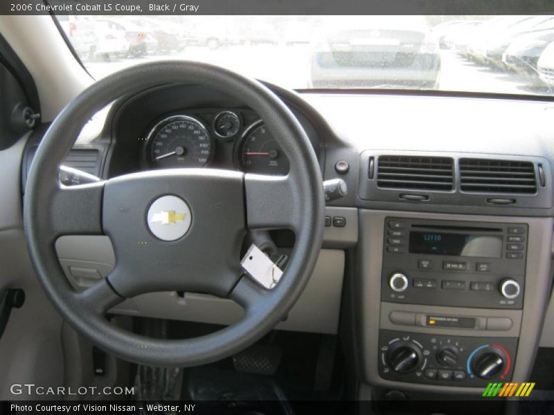 Black / Gray 2006 Chevrolet Cobalt LS Coupe