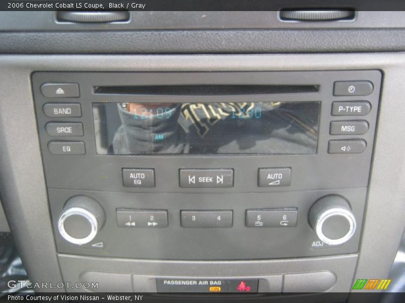 Black / Gray 2006 Chevrolet Cobalt LS Coupe