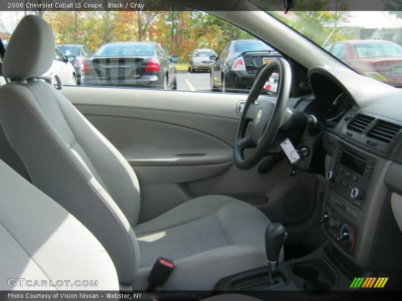 Black / Gray 2006 Chevrolet Cobalt LS Coupe