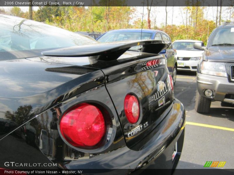 Black / Gray 2006 Chevrolet Cobalt LS Coupe