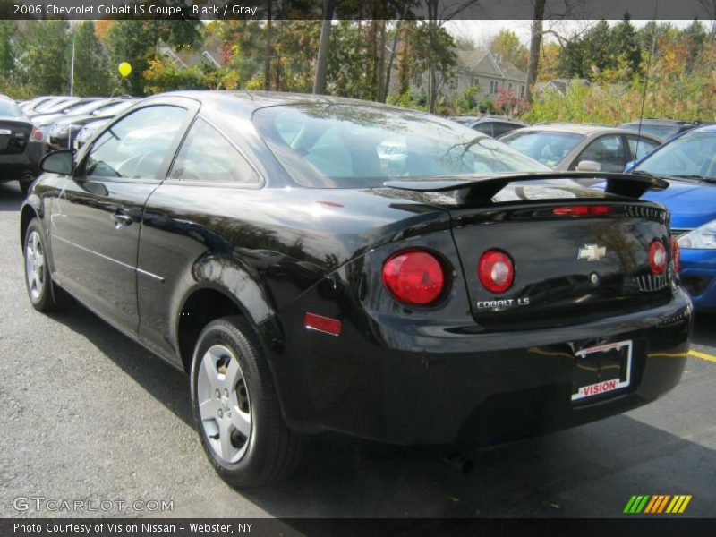 Black / Gray 2006 Chevrolet Cobalt LS Coupe