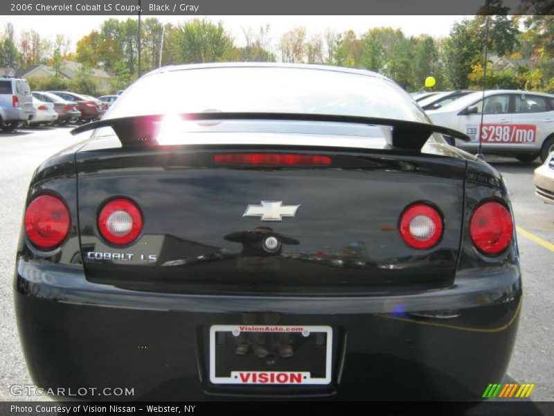 Black / Gray 2006 Chevrolet Cobalt LS Coupe