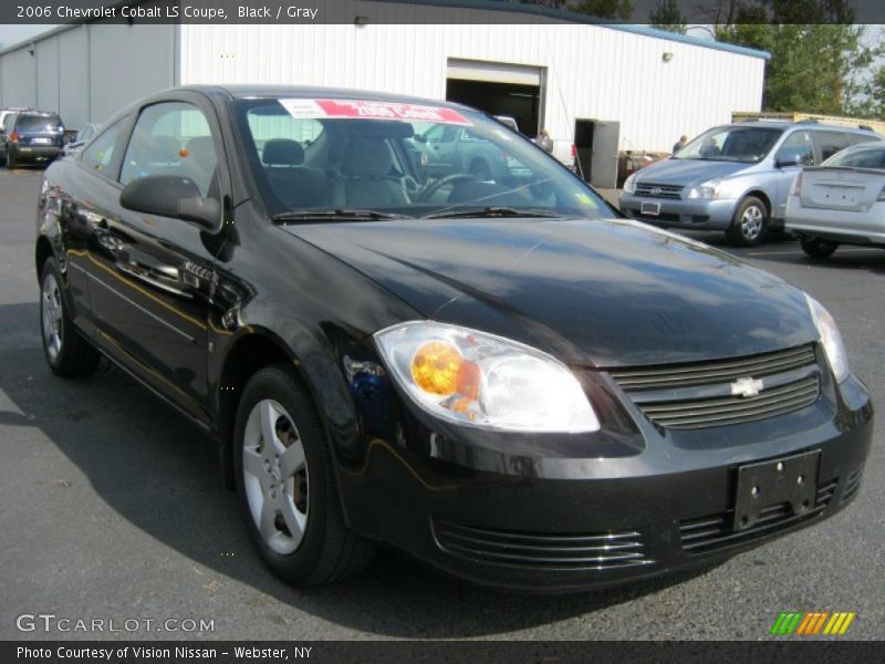 Black / Gray 2006 Chevrolet Cobalt LS Coupe