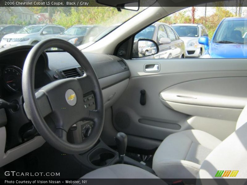 Black / Gray 2006 Chevrolet Cobalt LS Coupe