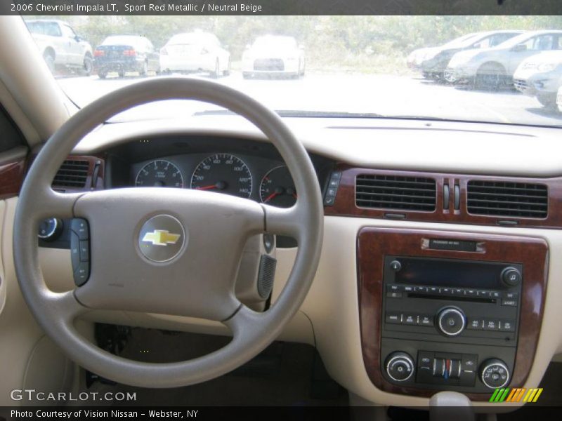 Sport Red Metallic / Neutral Beige 2006 Chevrolet Impala LT