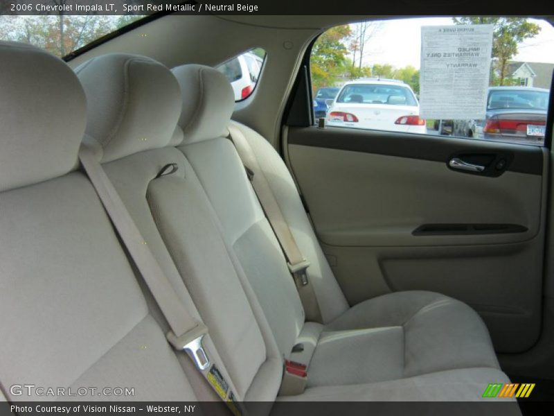Sport Red Metallic / Neutral Beige 2006 Chevrolet Impala LT