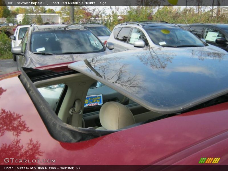 Sport Red Metallic / Neutral Beige 2006 Chevrolet Impala LT