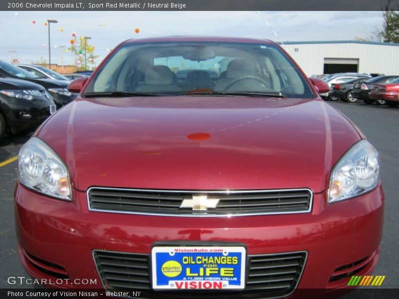 Sport Red Metallic / Neutral Beige 2006 Chevrolet Impala LT