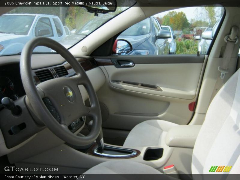 Sport Red Metallic / Neutral Beige 2006 Chevrolet Impala LT