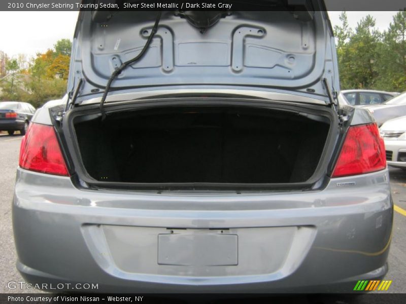 Silver Steel Metallic / Dark Slate Gray 2010 Chrysler Sebring Touring Sedan
