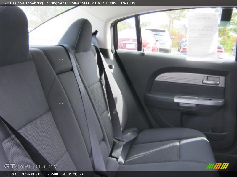 Silver Steel Metallic / Dark Slate Gray 2010 Chrysler Sebring Touring Sedan