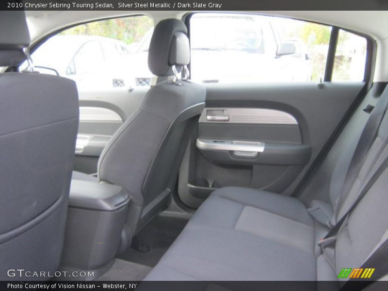 Silver Steel Metallic / Dark Slate Gray 2010 Chrysler Sebring Touring Sedan