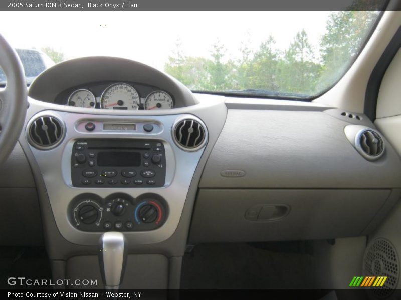 Black Onyx / Tan 2005 Saturn ION 3 Sedan