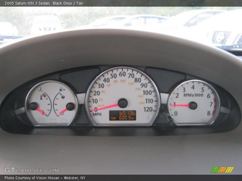  2005 ION 3 Sedan 3 Sedan Gauges