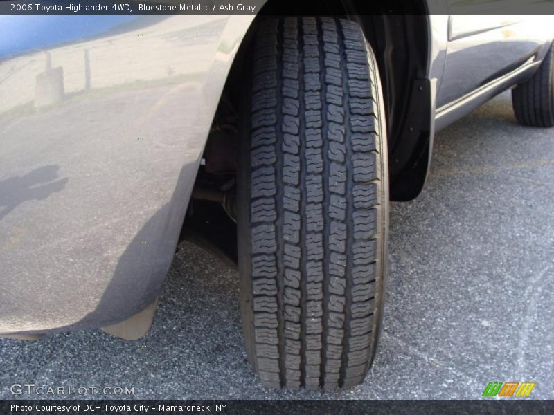 Bluestone Metallic / Ash Gray 2006 Toyota Highlander 4WD