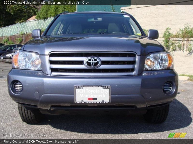 Bluestone Metallic / Ash Gray 2006 Toyota Highlander 4WD