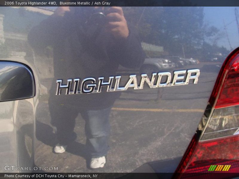 Bluestone Metallic / Ash Gray 2006 Toyota Highlander 4WD