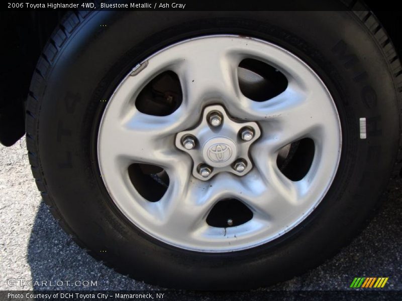Bluestone Metallic / Ash Gray 2006 Toyota Highlander 4WD