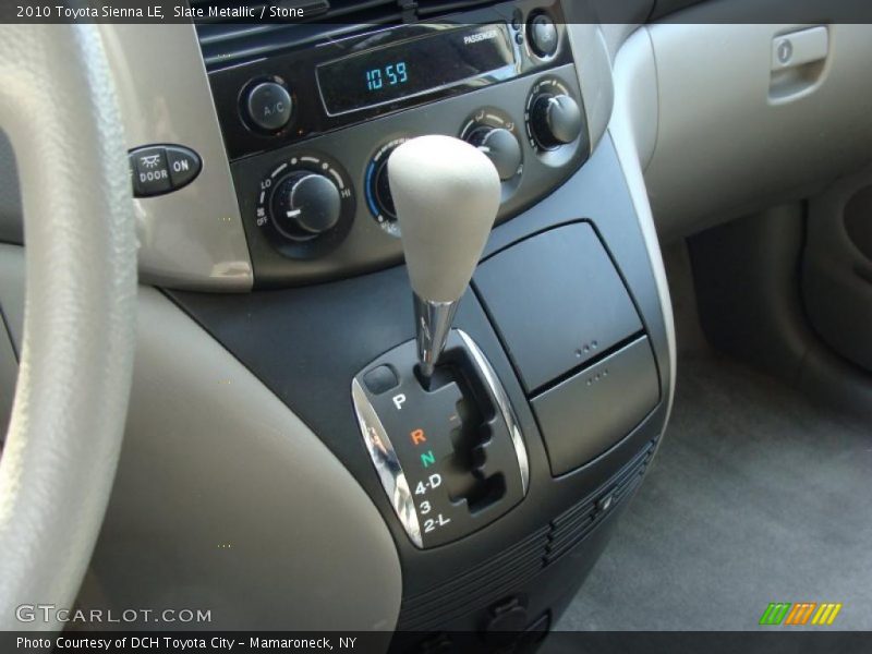  2010 Sienna LE 5 Speed ECT-i Automatic Shifter