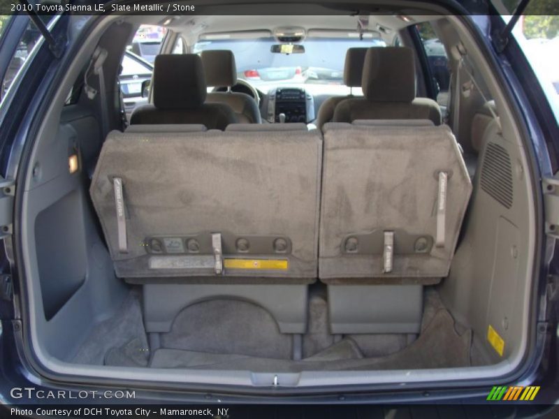  2010 Sienna LE Trunk