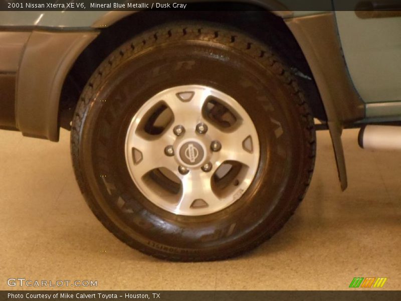 Mineral Blue Metallic / Dusk Gray 2001 Nissan Xterra XE V6