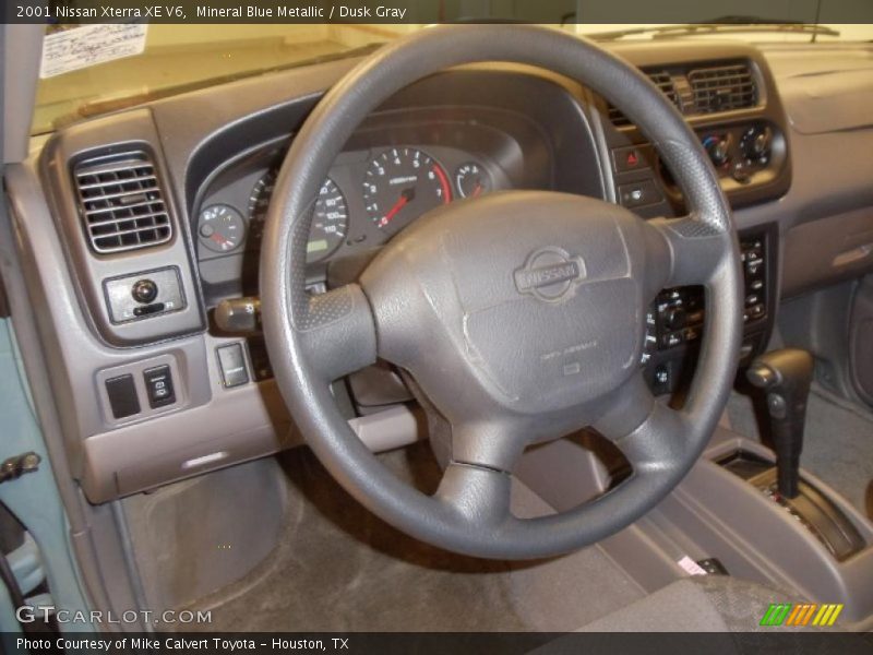 Mineral Blue Metallic / Dusk Gray 2001 Nissan Xterra XE V6