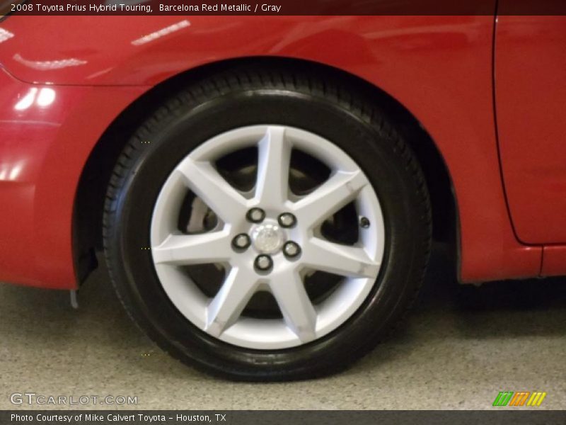 Barcelona Red Metallic / Gray 2008 Toyota Prius Hybrid Touring