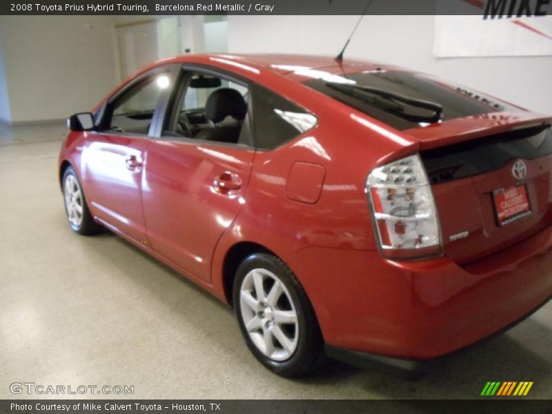 Barcelona Red Metallic / Gray 2008 Toyota Prius Hybrid Touring