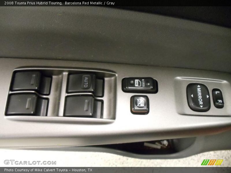 Barcelona Red Metallic / Gray 2008 Toyota Prius Hybrid Touring