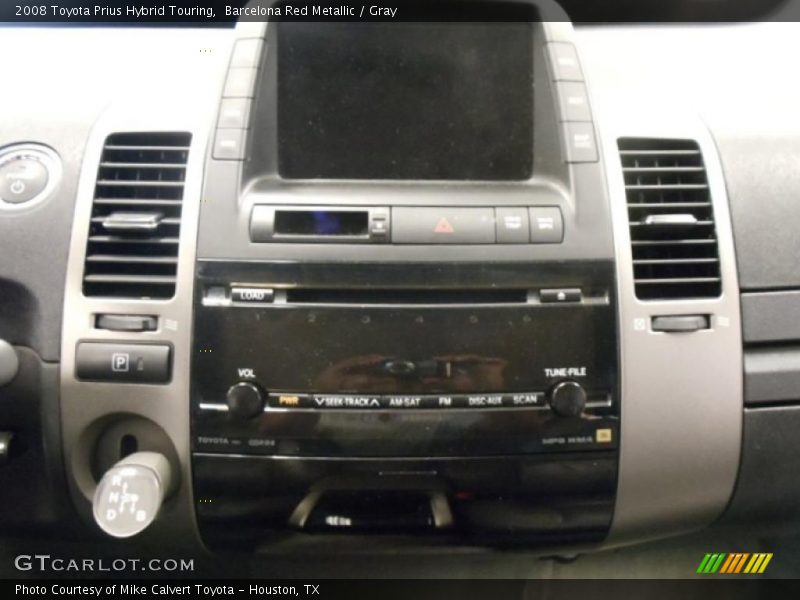 Barcelona Red Metallic / Gray 2008 Toyota Prius Hybrid Touring